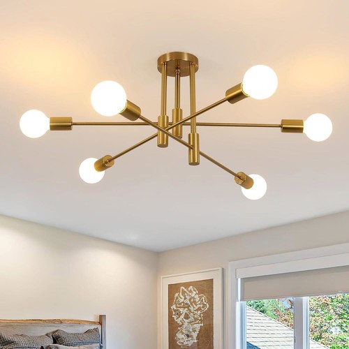 Sputnik ceiling light - ceiling, 6-arm