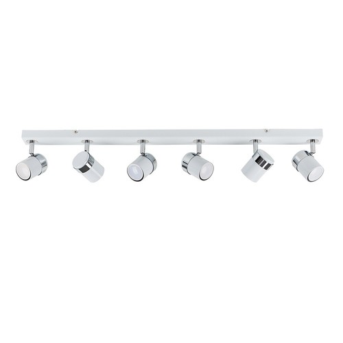 White ceiling light fitting - white,
