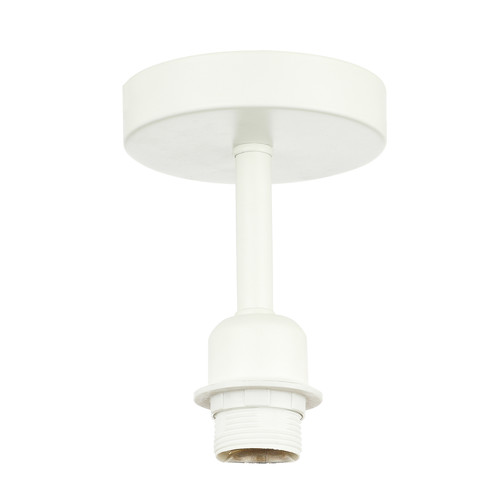Traditional matt white ceiling - white,
