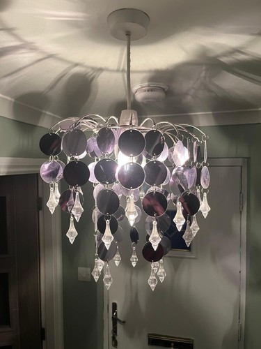 Light fitting sparkly lamp - light,