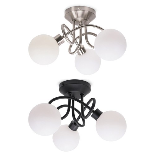 Way flush ceiling light - 3,