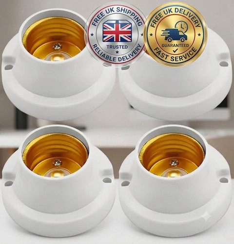4pcs e27 lamp - 4pcs, ceiling