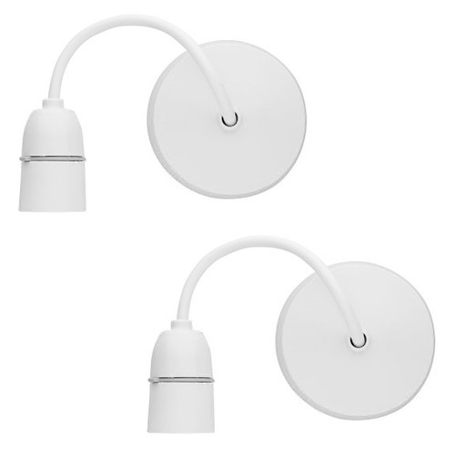 6inch pendant light fitting - 2x,