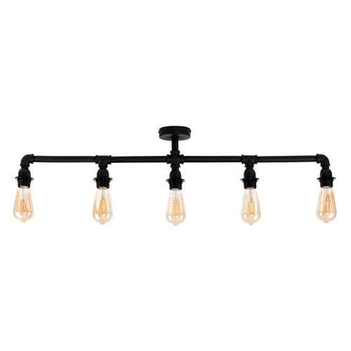 Black industrial bar - black,