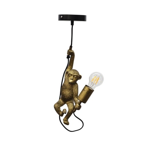 Gold black monkey ceiling - black,