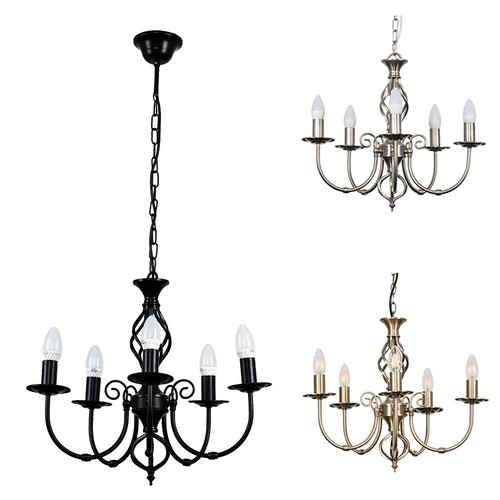 Traditional way chandelier - 5,