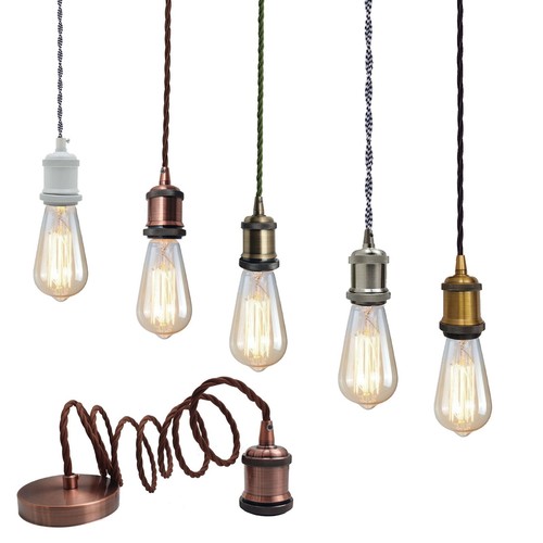 E27 pendant light fitting - pendant,