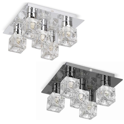 Ice cube ceiling light - light, fitting