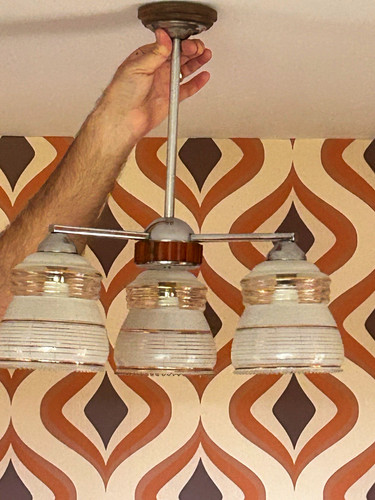 Vintage retro light ceiling - vintage,