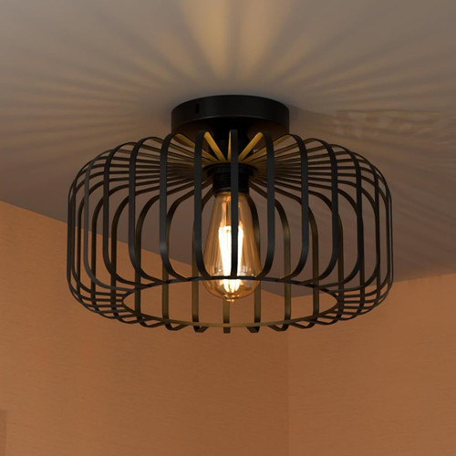 Ceiling light fitting black - fitting,
