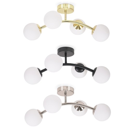 Way ceiling light fitting - 4,